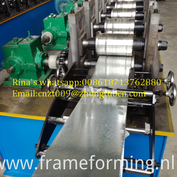 gear box transmission shutter door roll forming machine 3